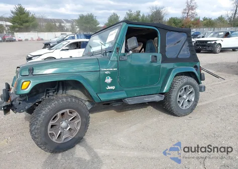 2001 Jeep Wrangler Sahara from USA, damaged, VIN 1J4FA59S61P341186